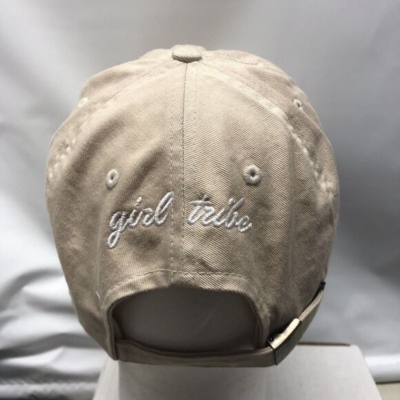 Distressed Smiley Face Dad Hat Tan Embroidered Baseball Cap Happy Face Kbethos - Picture 5 of 11